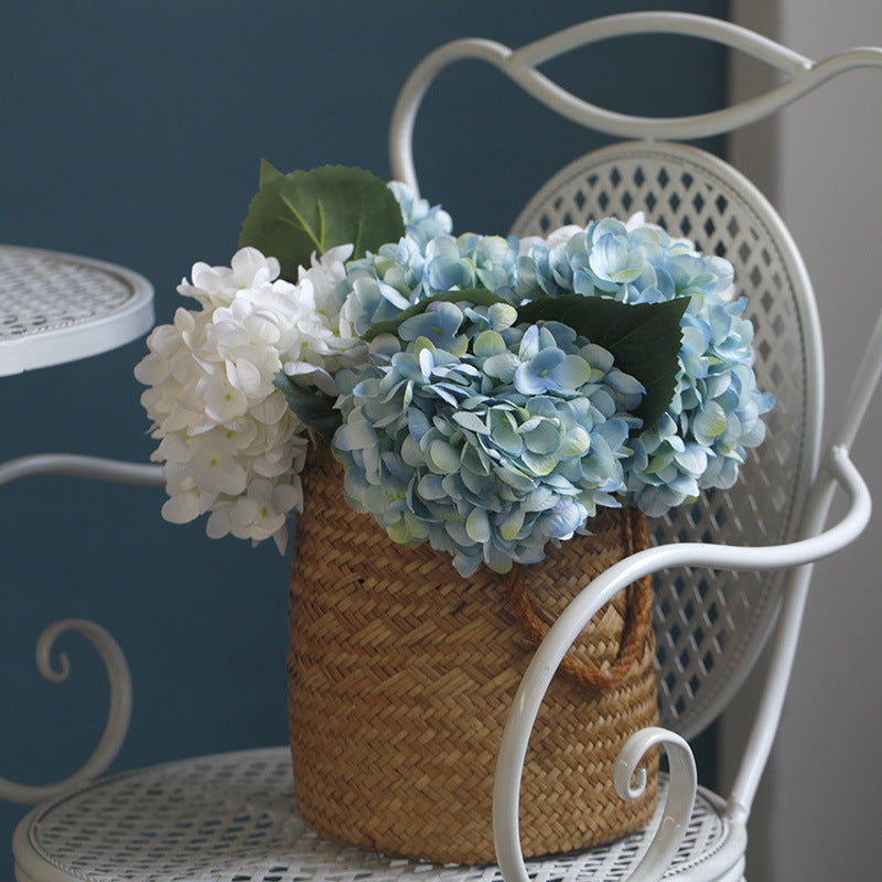 14" Faux Spring Hydrangea Flower Set of 6