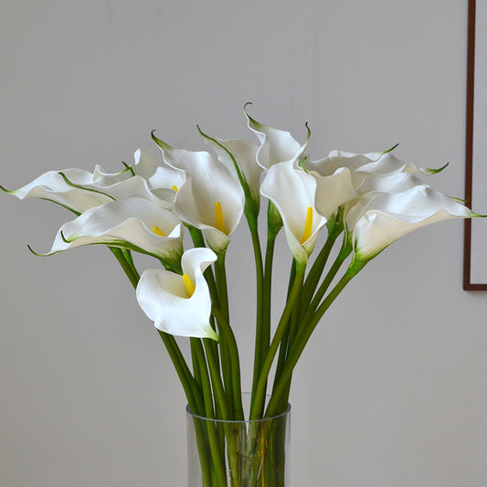 20"/25" Real Touch Calla Lily Artificial Flowers Set of 10