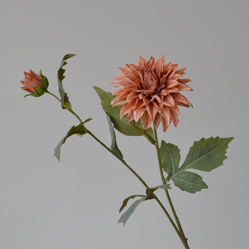 26" Faux Dahlia Flower Set of 6