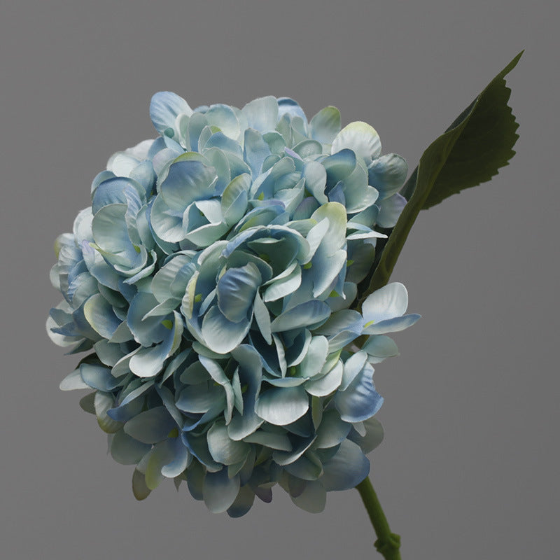 14" Faux Spring Hydrangea Flower Set of 6