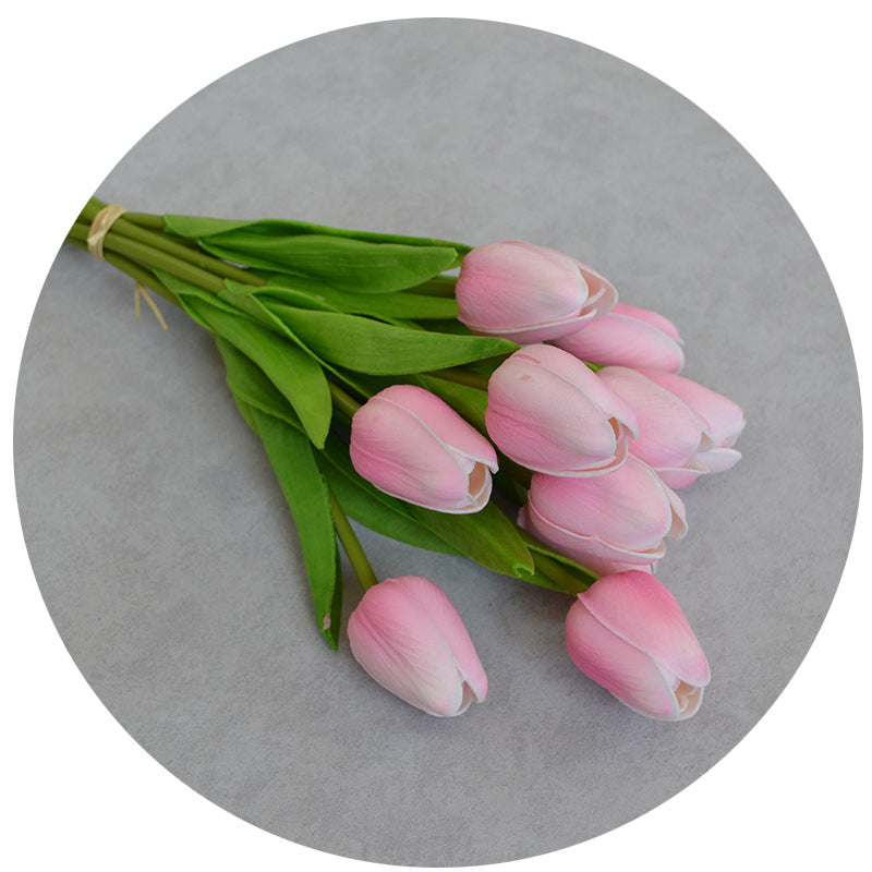 Real Touch Tulip Flower Bundle Set of 10